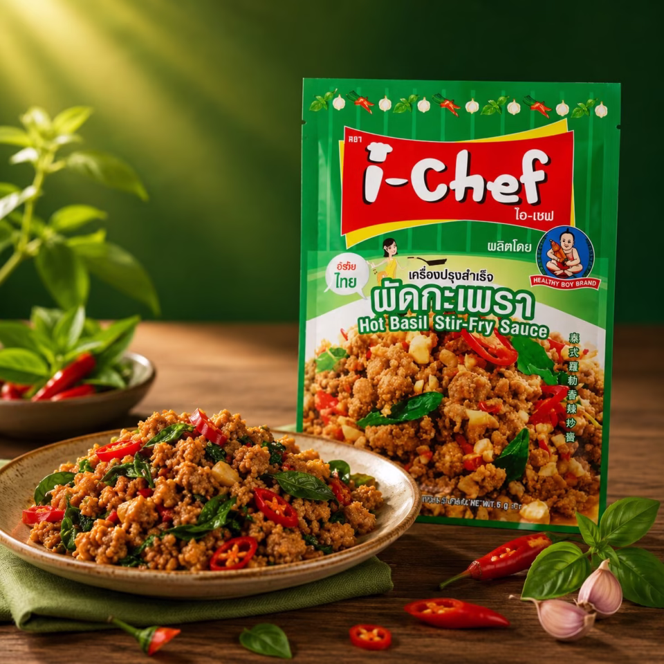 I-Chef – Hot Basil Stir Fry Sauce