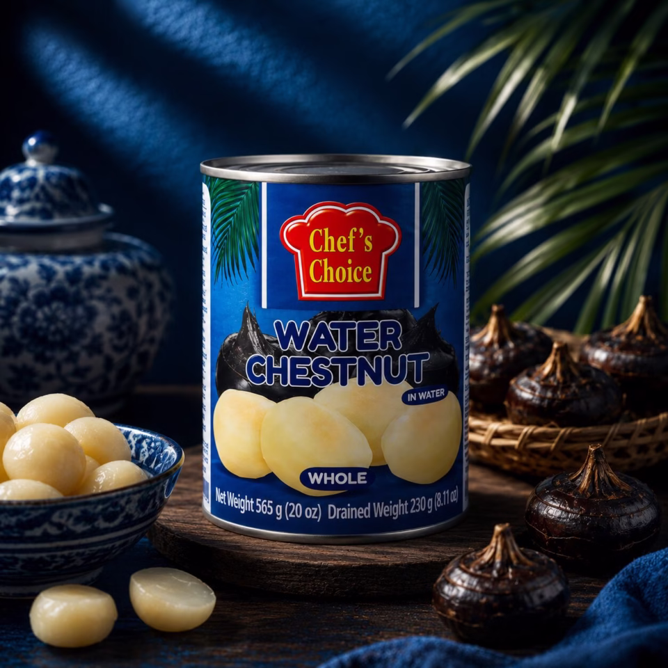 Water Chestnut In Water Whole